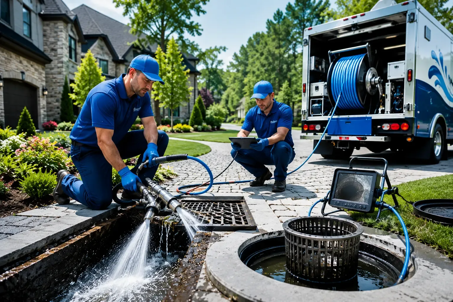 Local outdoor drain cleaning professionals in Strasburg, VA