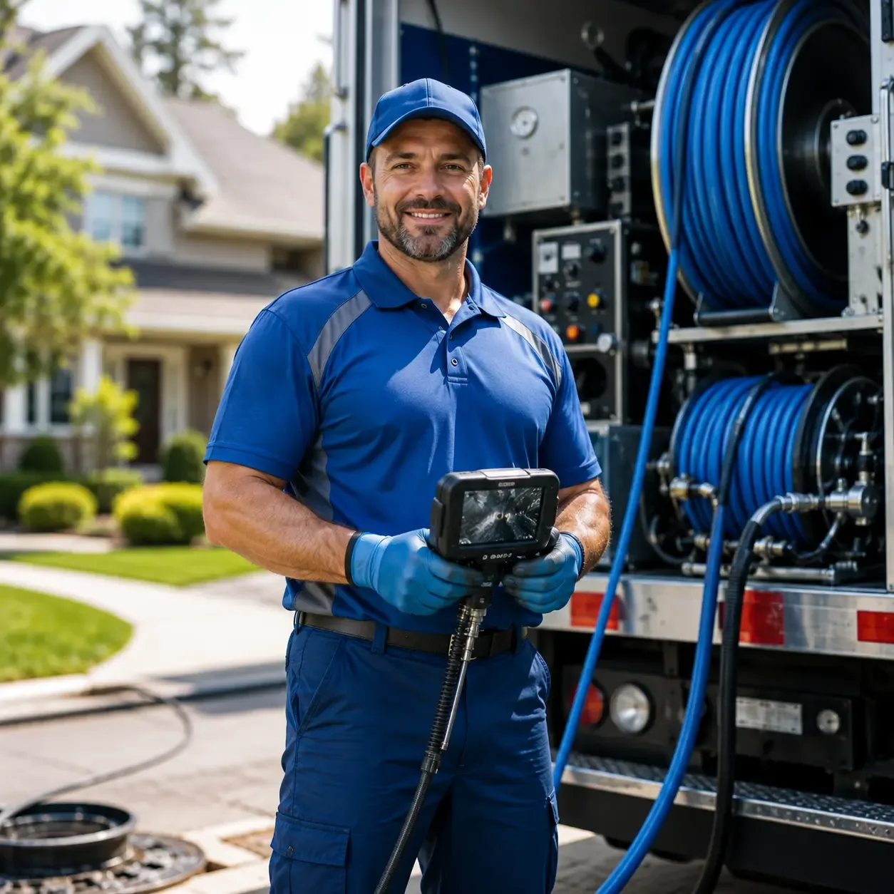 Local outdoor drain cleaning specialists in Strasburg, VA